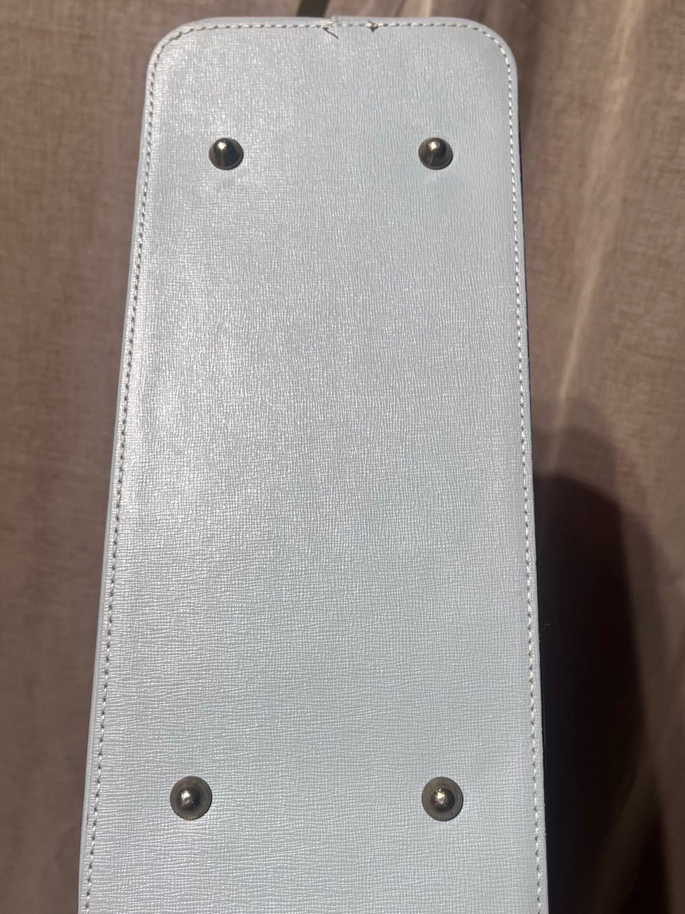 Italian made baby blue tote - Picture 15 of 15